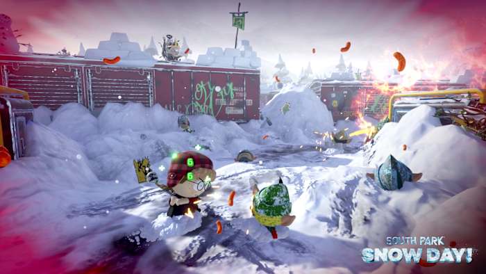 The New Kid attacks in South Park Snow Day